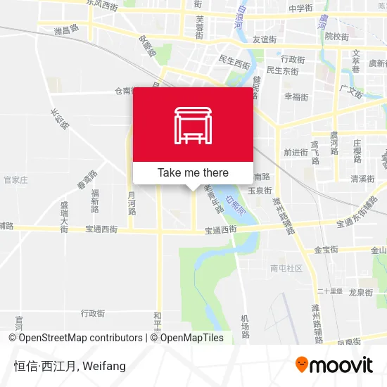 恒信·西江月 map