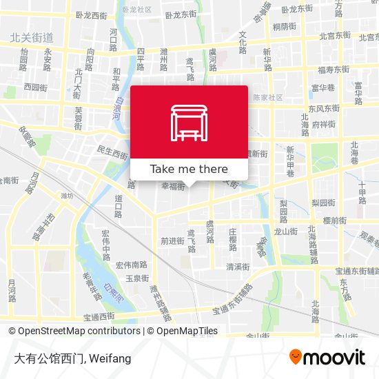 大有公馆西门 map