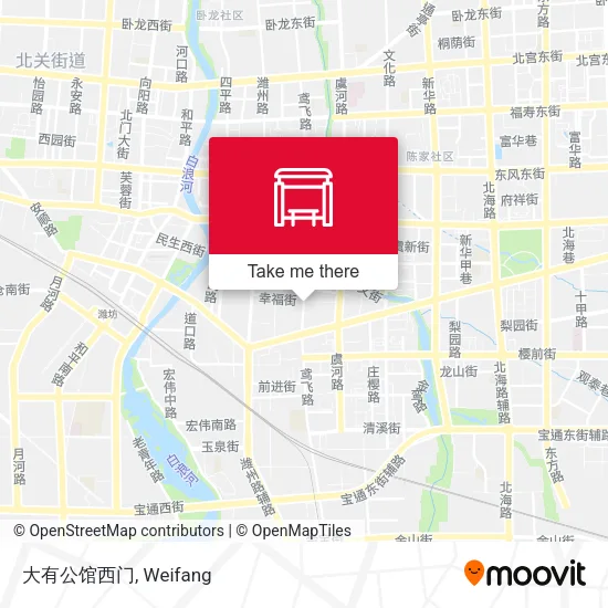 大有公馆西门 map