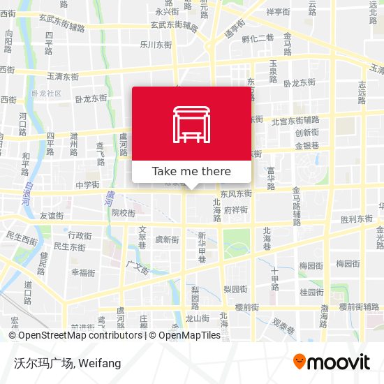 沃尔玛广场 map