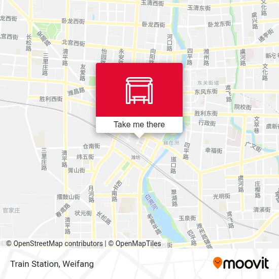 Train Station map