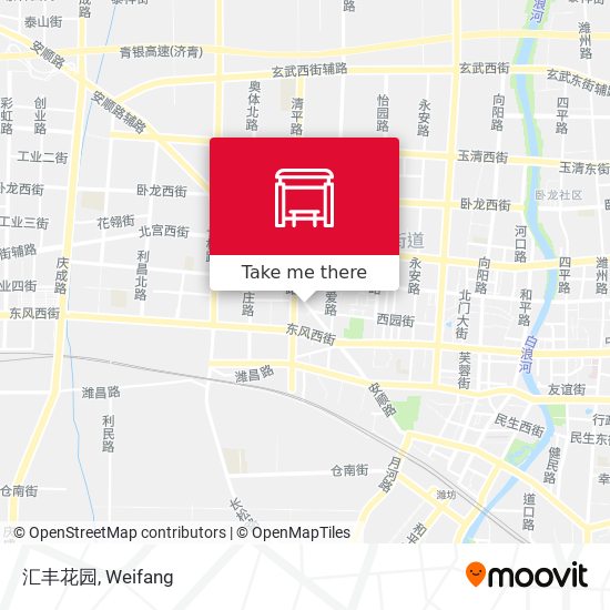 汇丰花园 map