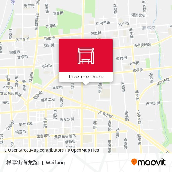 祥亭街海龙路口 map