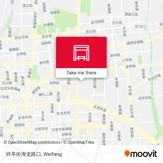 祥亭街海龙路口 map