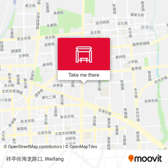 祥亭街海龙路口 map