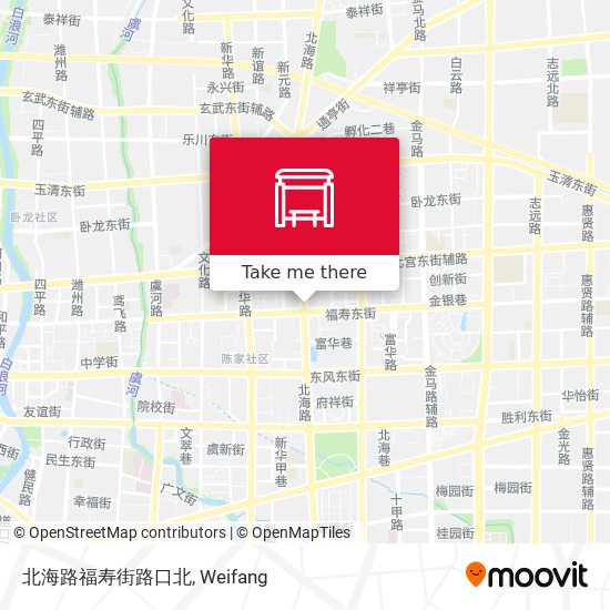 北海路福寿街路口北 map