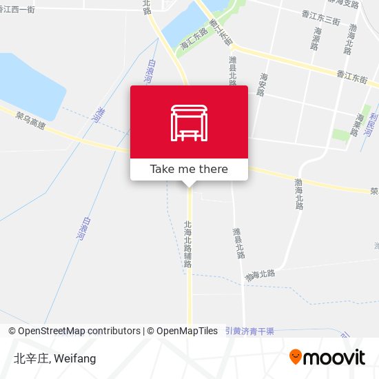 北辛庄 map