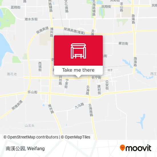 南溪公园 map