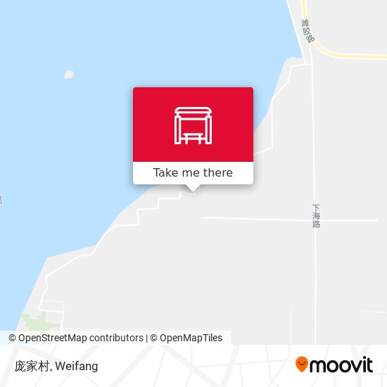 庞家村 map