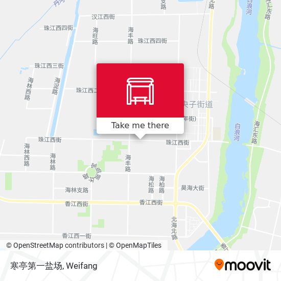 寒亭第一盐场 map