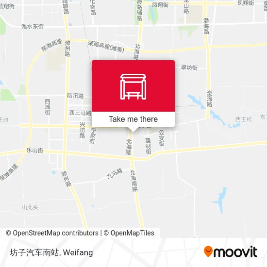 坊子汽车南站 map