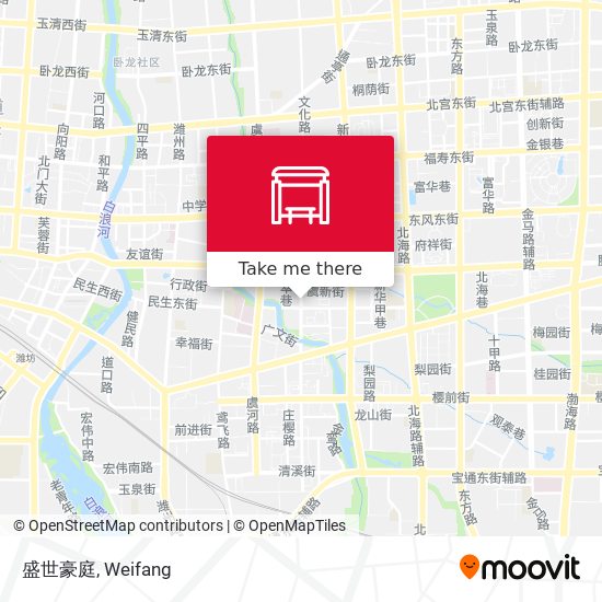 盛世豪庭 map