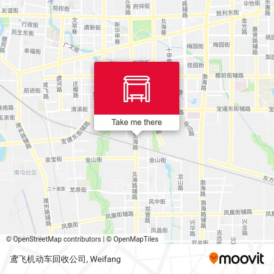 鸢飞机动车回收公司 map