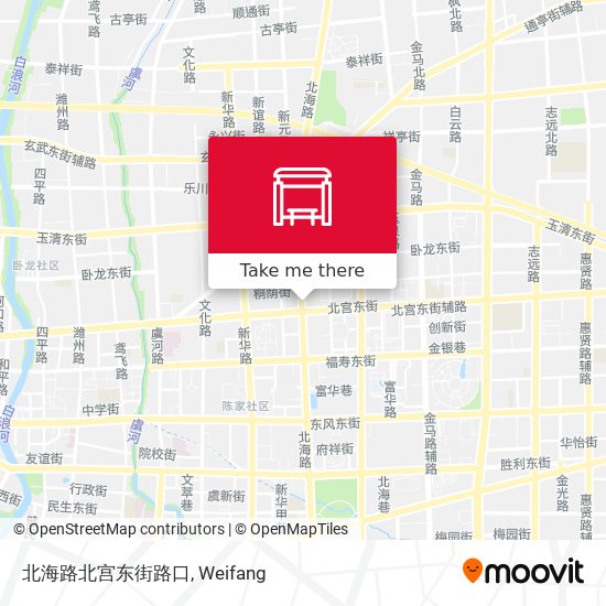 北海路北宫东街路口 map