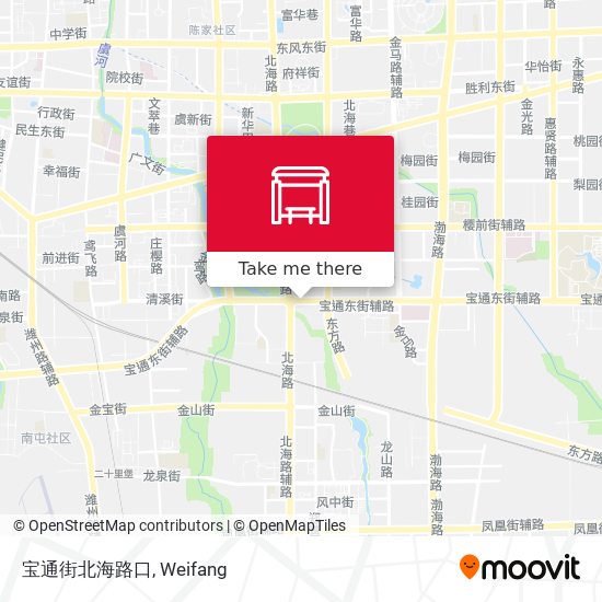 宝通街北海路口 map