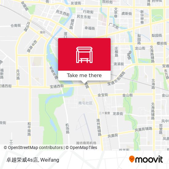 卓越荣威4s店 map