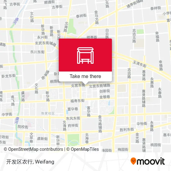 开发区农行 map
