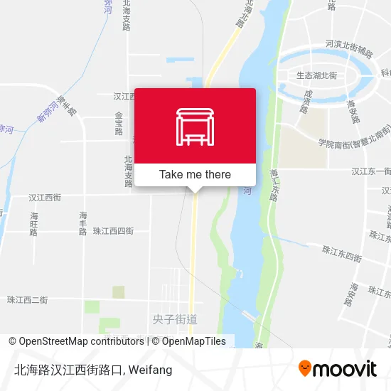 北海路汉江西街路口 map