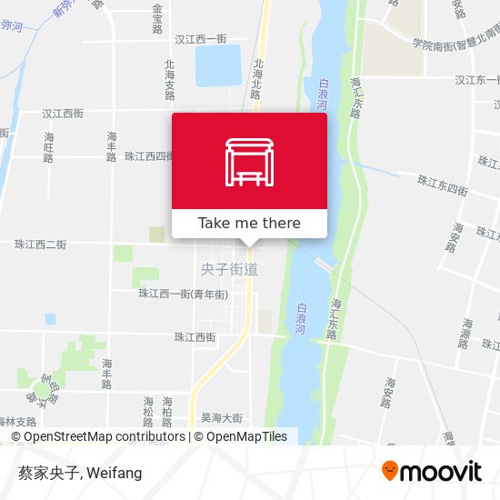 蔡家央子 map