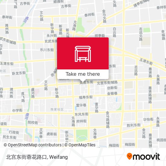 北宫东街蓉花路口 map
