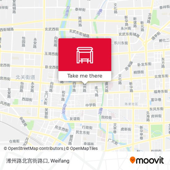潍州路北宫街路口 map