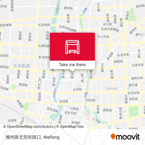 潍州路北宫街路口 map
