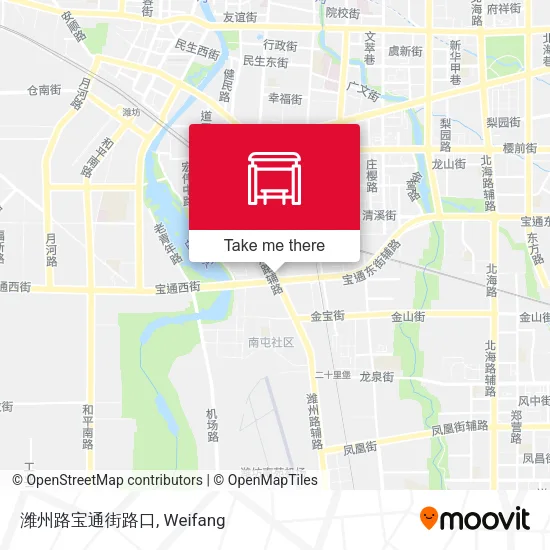 潍州路宝通街路口 map
