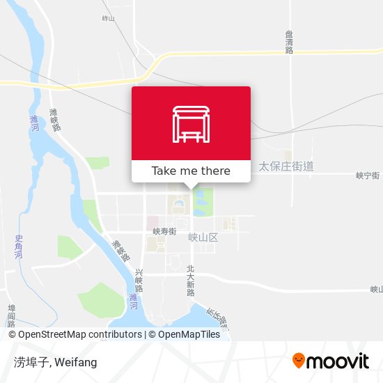 涝埠子 map