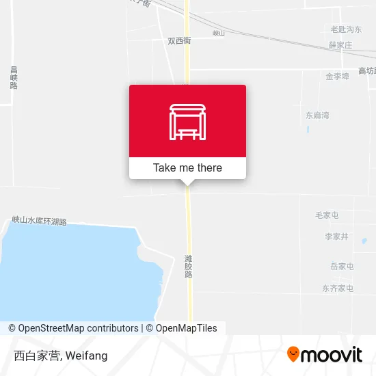 西白家营 map