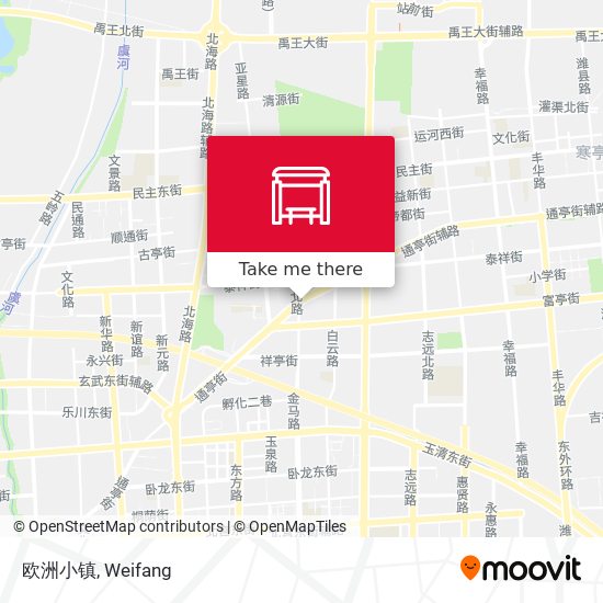 欧洲小镇 map