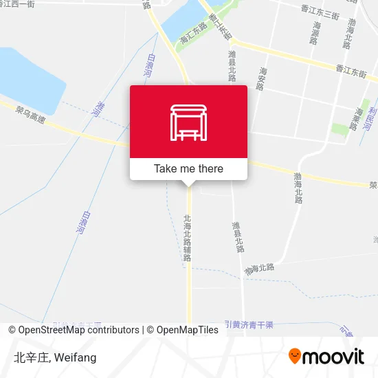 北辛庄 map