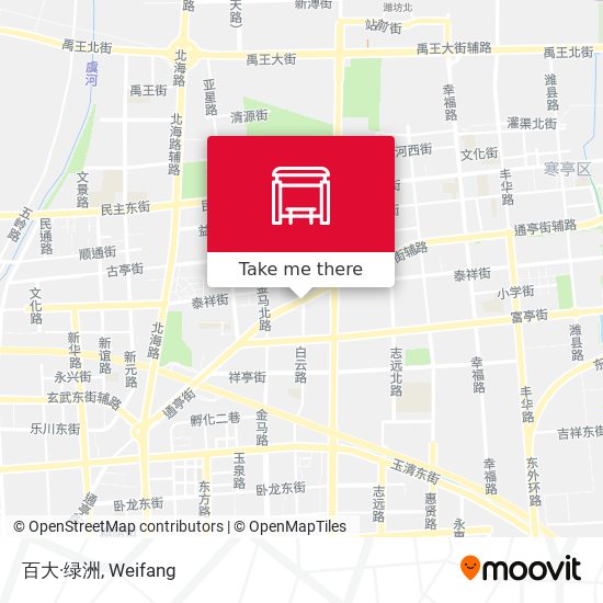 百大·绿洲 map