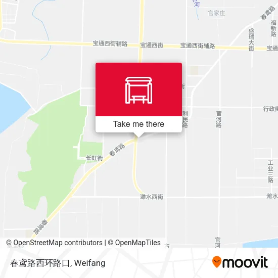 春鸢路西环路口 map