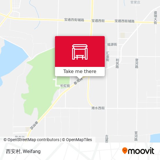 西安村 map