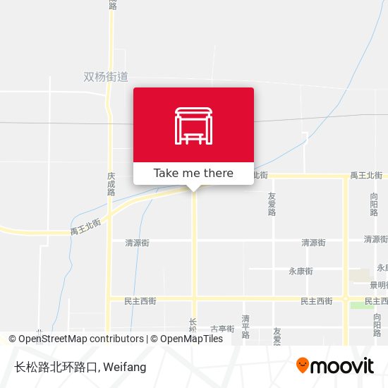 长松路北环路口 map
