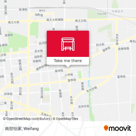 南部怡家 map