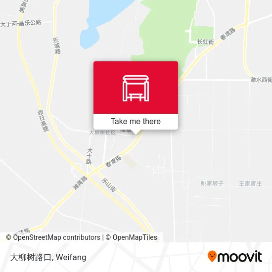 大柳树路口 map