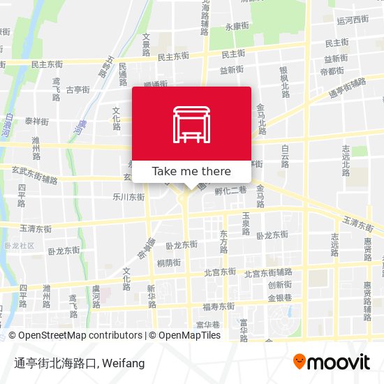通亭街北海路口 map