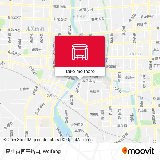 民生街四平路口 map