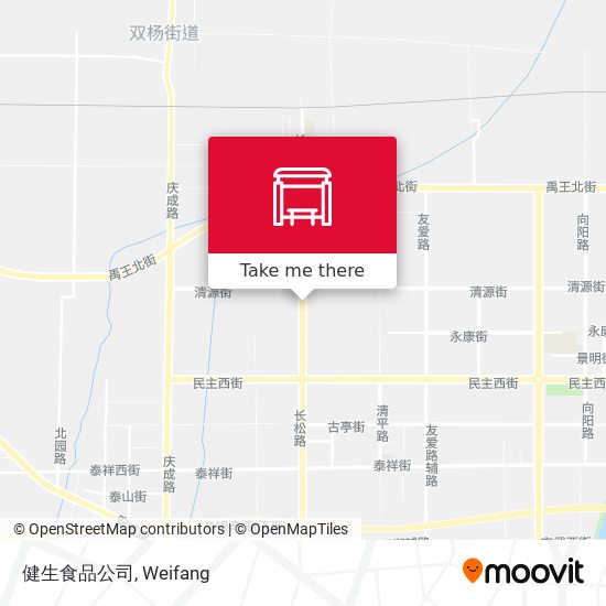 健生食品公司 map