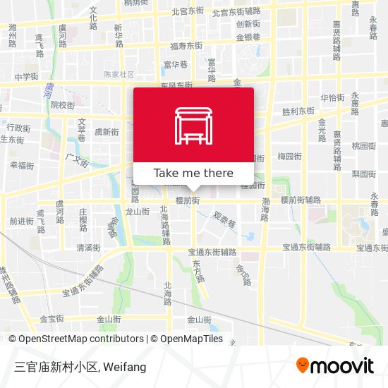 三官庙新村小区 map