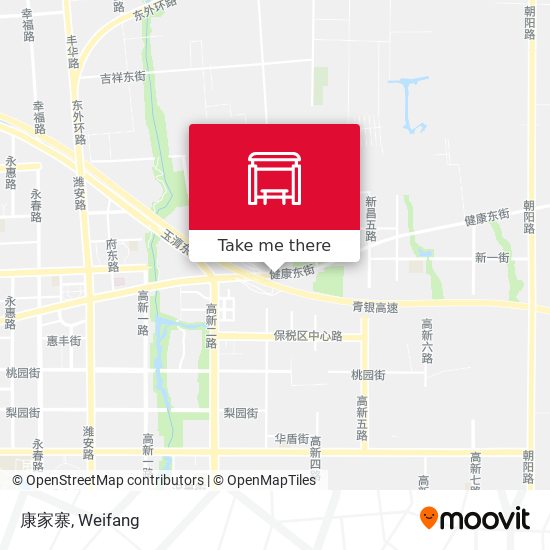 康家寨 map