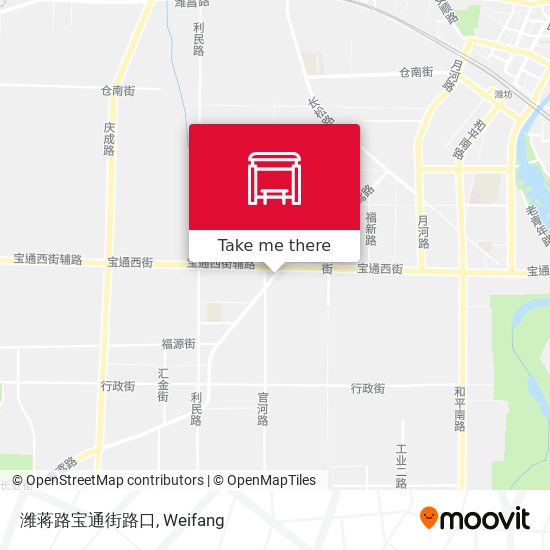 潍蒋路宝通街路口 map