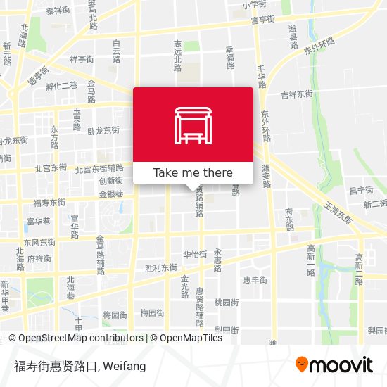 福寿街惠贤路口 map