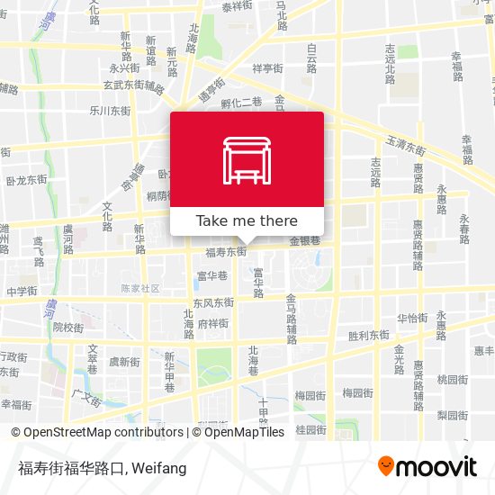 福寿街福华路口 map