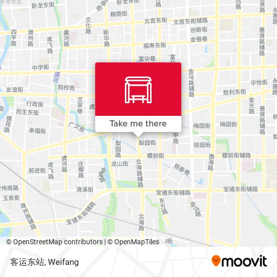 客运东站 map