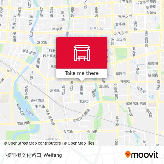 樱前街文化路口 map