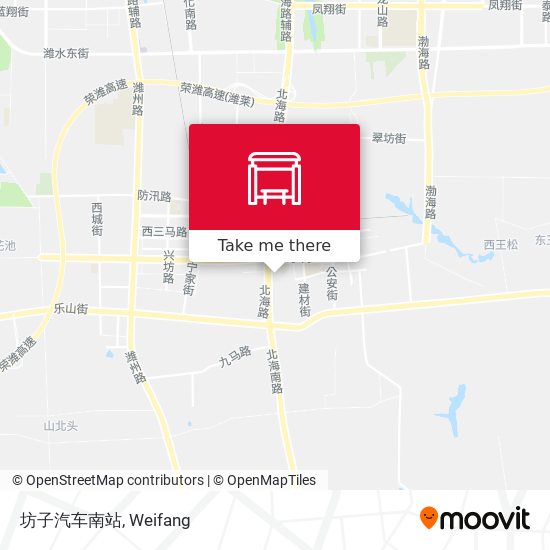 坊子汽车南站 map