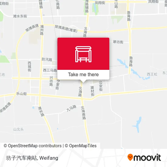 坊子汽车南站 map