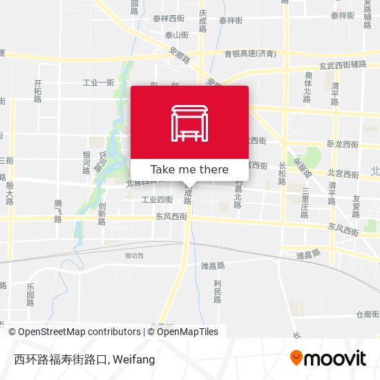 西环路福寿街路口 map
